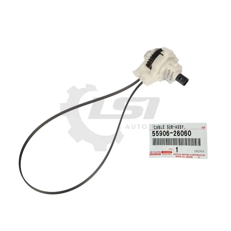 Genuine Toyota Hilux Kun16 Kun26 Kun36 Heater Ac Switch Control Cable 55906-26060 1