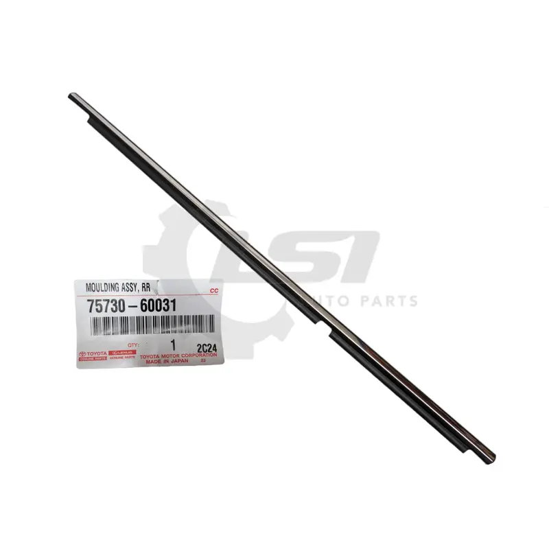 Genuine Toyota Landcruiser 100 Series Chrome Weatherstrip Outer Door Rear Rh 75730-60031 1