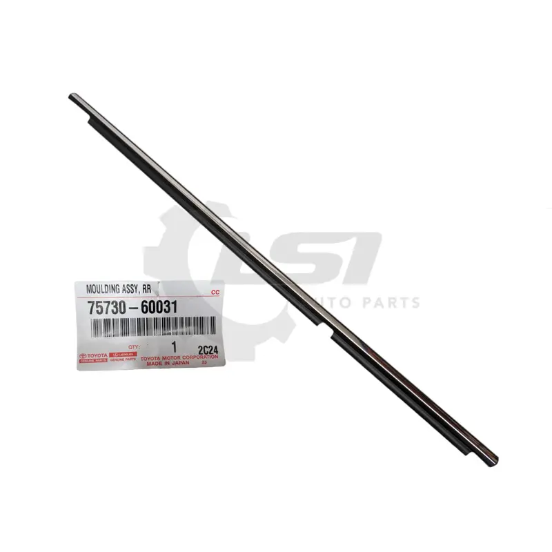 Genuine Toyota Landcruiser 100 Series Chrome Weatherstrip Outer Door Rear Rh 75730-60031 2