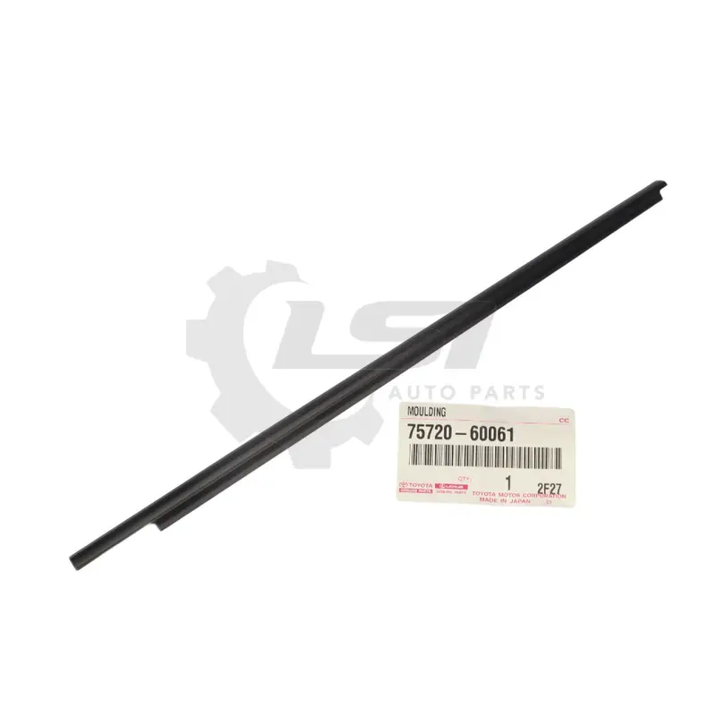 Genuine Toyota Landcruiser 100 Series Hdj Lh Front Door Weatherstrip Moulding 75720-60061 1