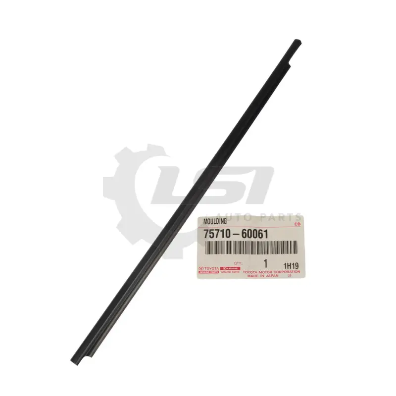 Genuine Toyota Landcruiser 100 Series Hdj Rh Front Door Weatherstrip Moulding 75710-60061 1