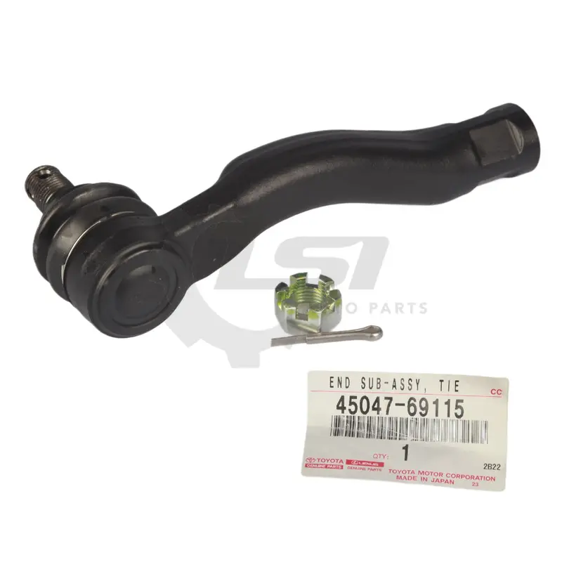 Genuine Toyota Landcruiser 100 Series Uzj Hdj Lh Left Steering Tie Rod End 45047-69115 1