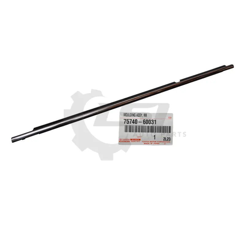 Genuine Toyota Landcruiser 100 Series Uzj Hdj Lh Rear Door Weatherstrip Moulding 75740-60031 1