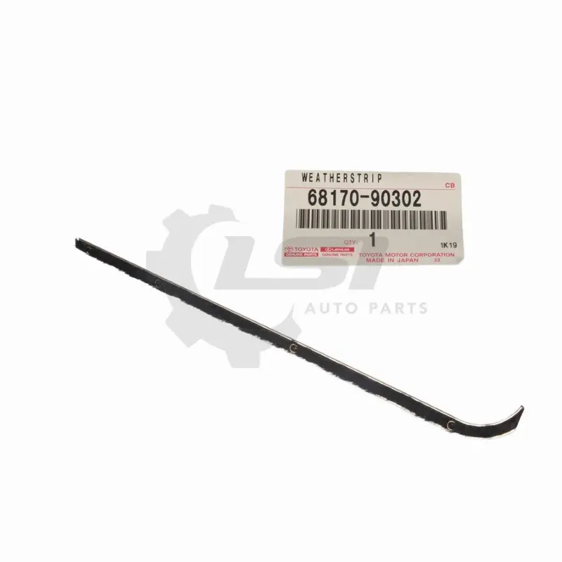 Genuine Toyota Landcruiser 40 Series Fj Bj Front Lh Door Glass Inner Rubber Seal 68170-90302 1