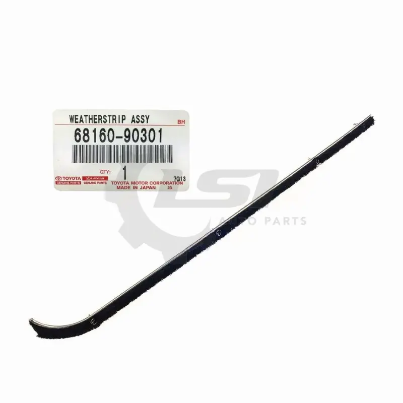 Genuine Toyota Landcruiser 40 Series Fj Bj Front Rh Door Glass Inner Rubber Seal 68160-90301 1