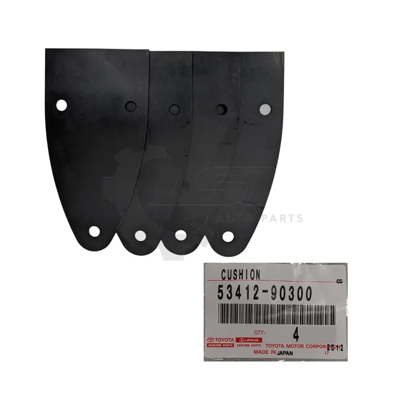 Genuine Toyota Landcruiser 40 Series Fj40 Fj43 Fj45 Bonnet Hinge Rubber Set Of 4 53412-90300 1