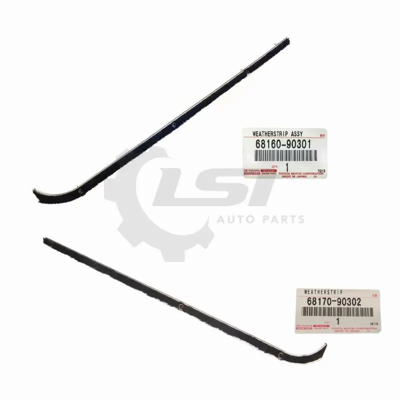 Genuine Toyota Landcruiser 40 Series Front Inner Door Weatherstrip Pair 1