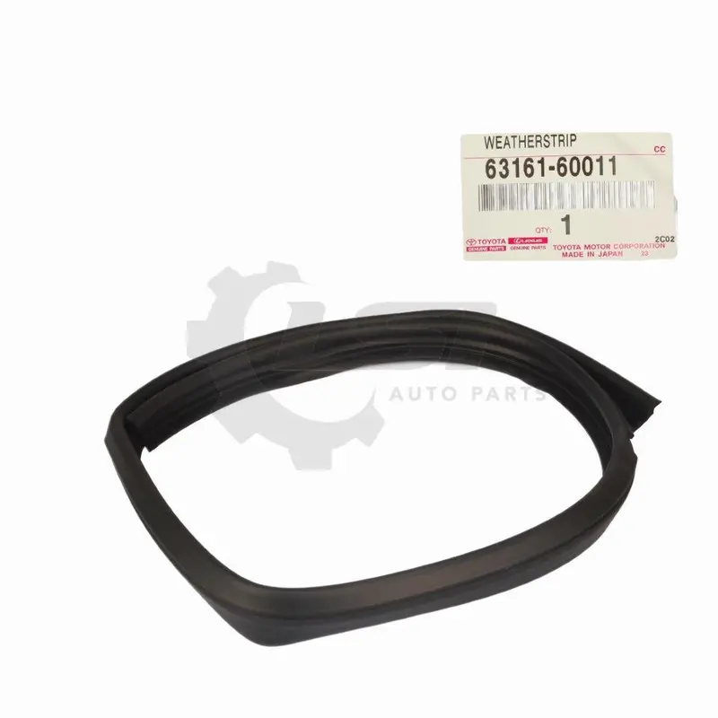 Genuine Toyota Landcruiser 40 Series Front Roof Turret Rubber Seal Weatherstrip 63161-60011 1