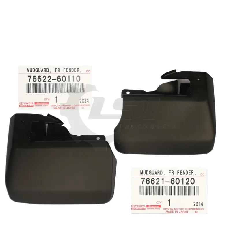 Genuine Toyota Landcruiser 70 Series Gxl Vdj76 Vdj79 Front Gxl Mudflap Kit 1