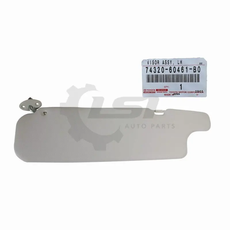 Genuine Toyota Landcruiser 70 Series Lh Sun Visor Hzj78 Hzj79 Hdj78 Hdj79 Grey 74320-60461-B0 1