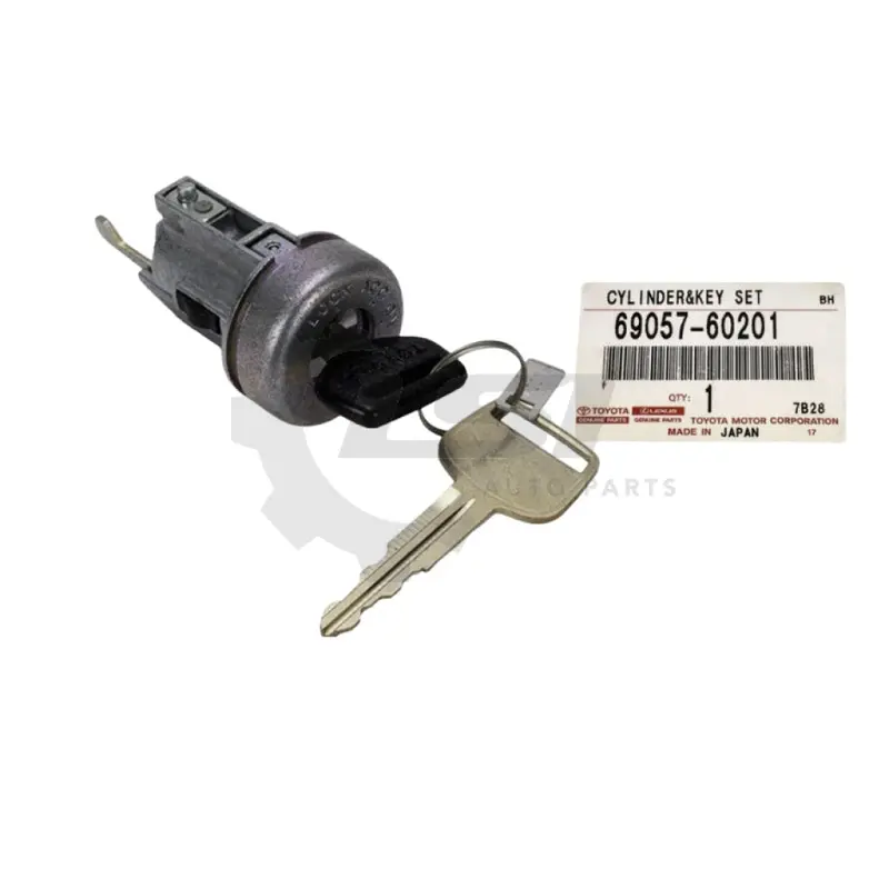 Genuine Toyota Landcruiser 78 70 Series Hzj Ignition Barrel Key With Cylinder 69057-60201 2