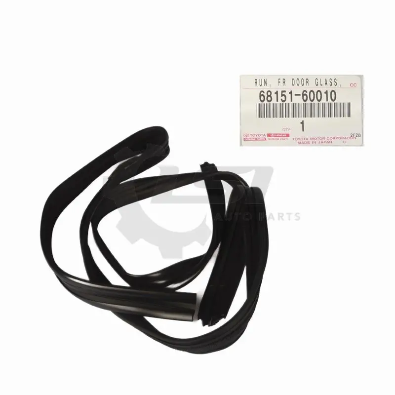 Genuine Toyota Landcruiser 80 Series Fzj Fj Front Lh Door Window Channel Rubber 68151-60010 1
