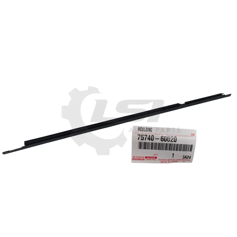 Genuine Toyota Landcruiser 80 Series Fzj Fj Lh Rear Door Weatherstrip Moulding 75740-60020 1