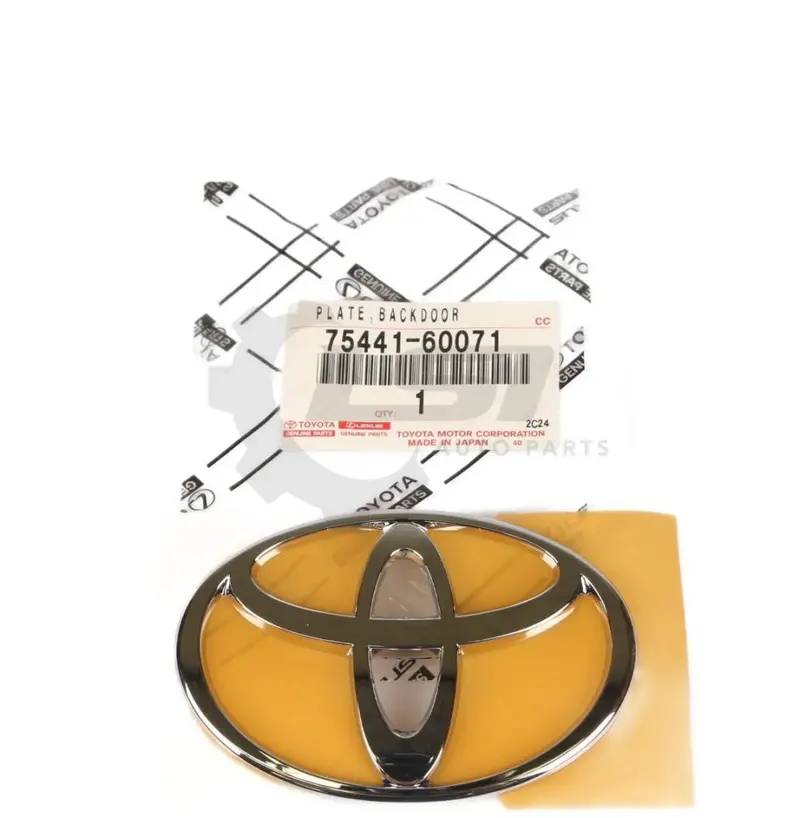 Genuine Toyota Landcruiser 80 Series Hdj Fzj Back Tail Toyota Logo Badge Emblem 75441-60071 1
