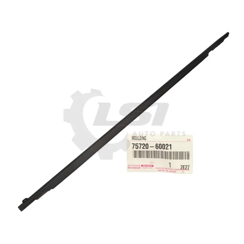 Genuine Toyota Landcruiser 80 Series Hdj Fzj Lh Front Door Weatherstrip Moulding 75720-60021 1