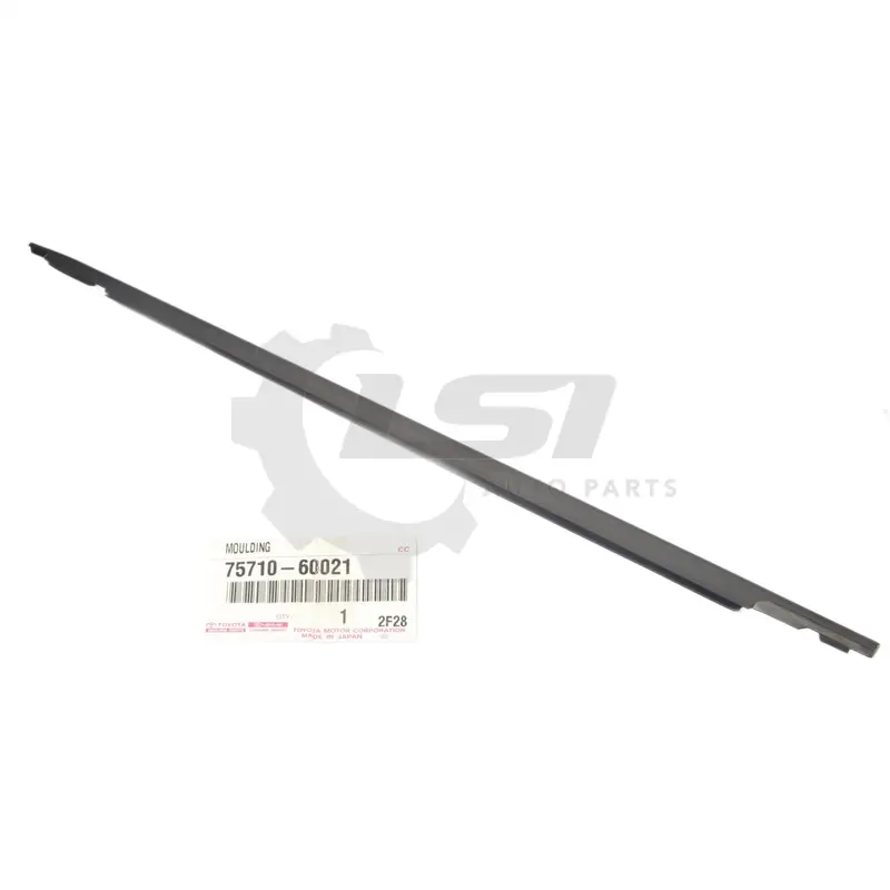 Genuine Toyota Landcruiser 80 Series Hdj Fzj Rh Front Door Weatherstrip Moulding 75710-60021 1