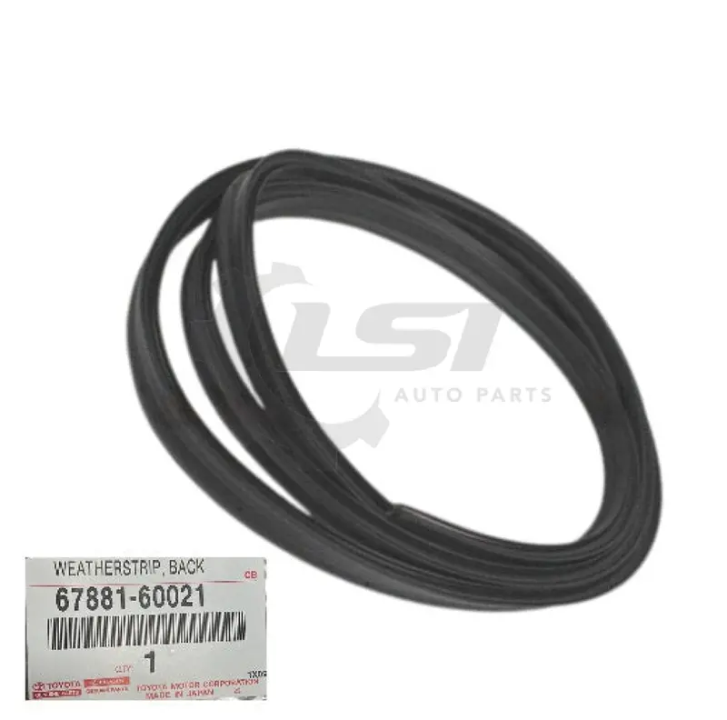 Genuine Toyota Landcruiser 80 Series Hzj Hdj Fzj Fj Back Barn Door Weatherstrip 67881-60021 1
