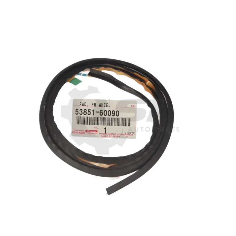 Genuine Toyota Landcruiser 80 Series Wheel Arch Flare Seal Black Adhesive Pad 53851-60090 1