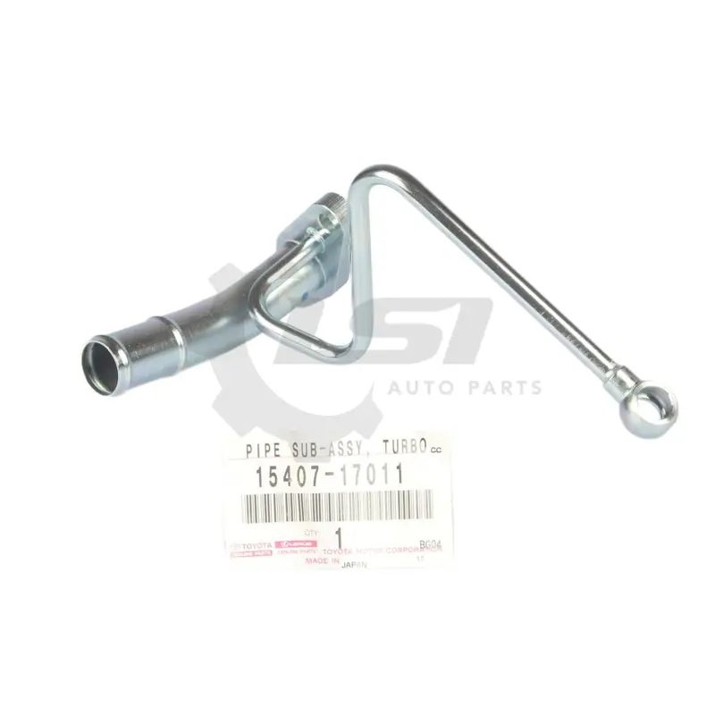 Genuine Toyota Landcruiser Hdj80 80 Series 4.2L 1Hdt Turbo Oil Pipe Inlet Outlet 15407-17011 1