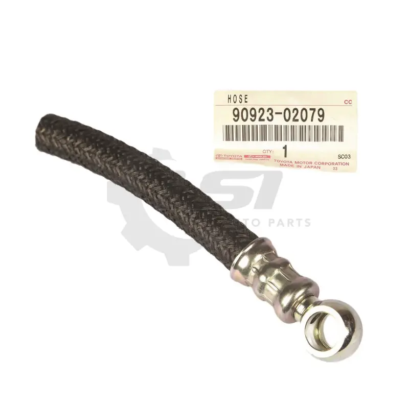 Genuine Toyota Landcruiser Hj61 12Ht 4.0L Alternator Vac Pump Outlet Oil Hose 90923-02079 1