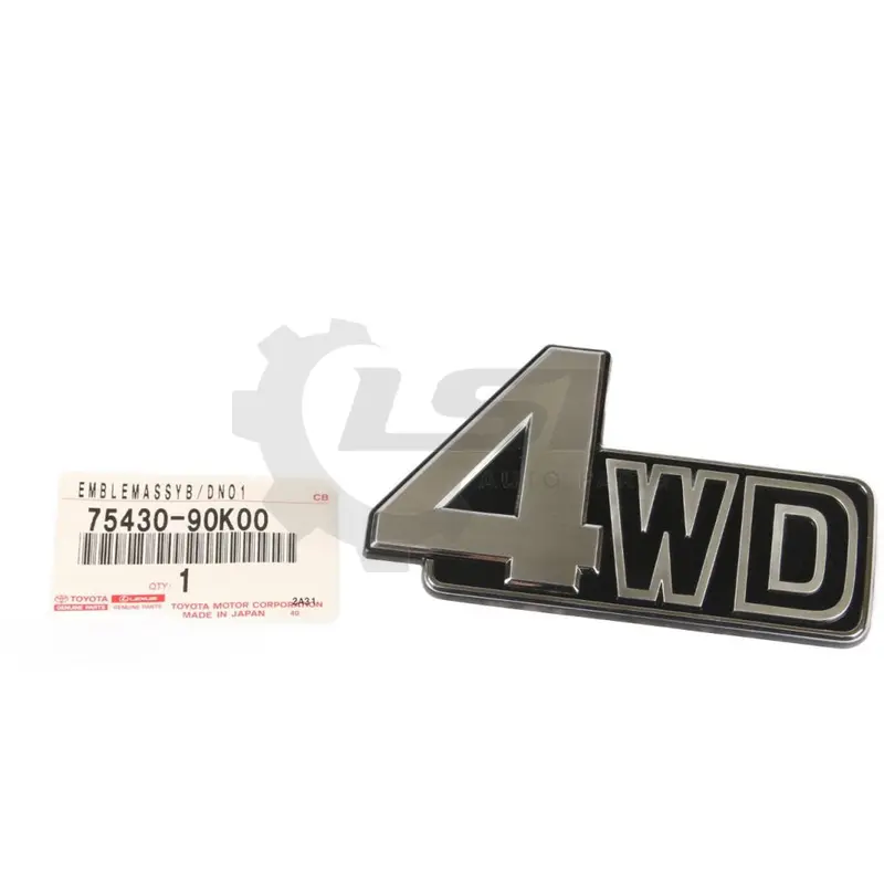 Genuine Toyota Landcruiser Hj61 Hj60 Fj75 Rear Back Tailgate Badge Emblem 4Wd 75430-90K00 1
