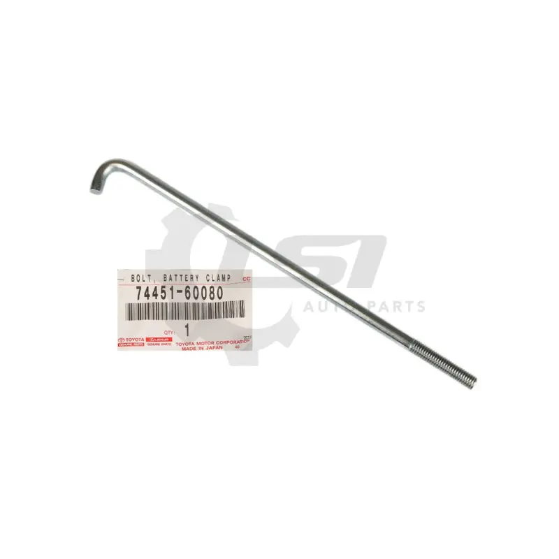 Genuine Toyota Landcruiser Urj200 Grj200 Battery Hold Down Clamp Bolt Rod J Hook 74451-60080 1