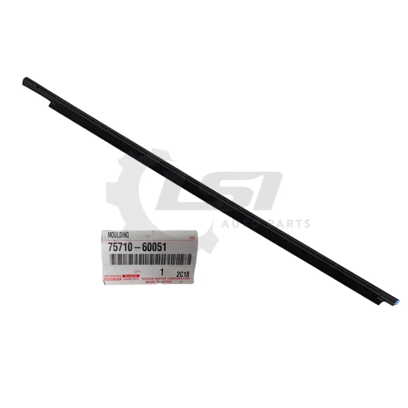 Genuine Toyota Landcruiser Uzj100 Hzj105 Rh Front Door Weatherstrip Moulding 75710-60051 1