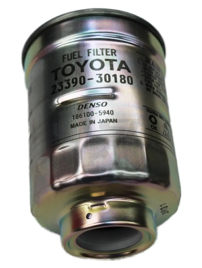 Genuine Toyota Prado 120 150 Series Lj Kdj 1Kd 3.0 Diesel 5L 3.0 Diesel Fuel Filter 23390-30180 1