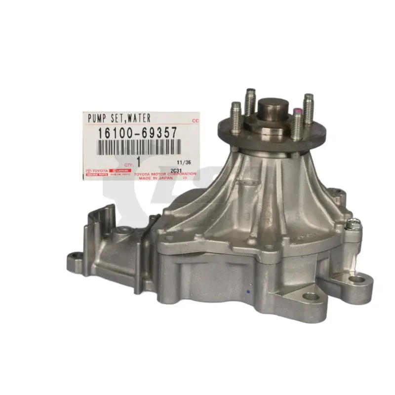 Genuine Toyota Prado 120 Series Kzj 1Kz 3.0 Diesel Water Pump With Gasket 16100-69357 1