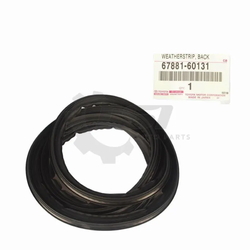 Genuine Toyota Prado 120 Series Kzj Kdj Grj Back Door Tailgate Barn Rubber Seal 67881-60131 1