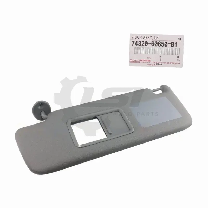 Genuine Toyota Prado 120 Series Rzj Lj Kzj Kdj Grj Lh Left Sun Visor Stone Trim 74320-60850-B1 1