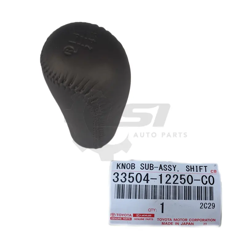 Genuine Toyota Prado 150 120 Series Kdj Grj Gdj Gear Shift Knob Black 33504-12250-C0 1