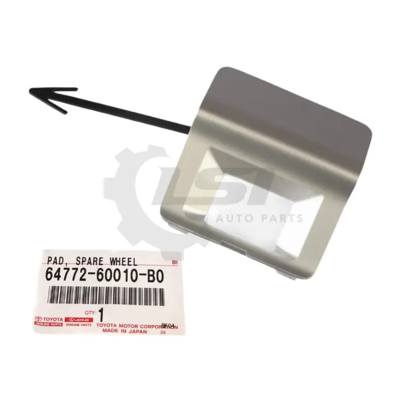 Genuine Toyota Prado 150 Series Kdj Grj Gdj Tailgate Spare Wheel Cover Silver 6477260010B0 1