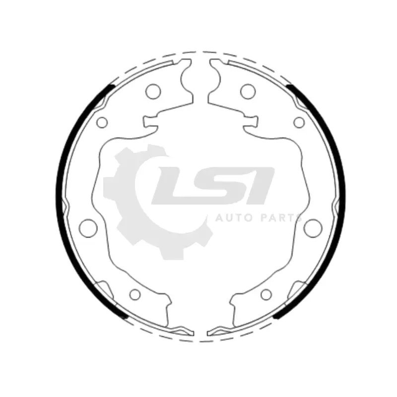 Handbrake Shoes Set For Toyota Rav4 All Models From 2005 To 2019 1