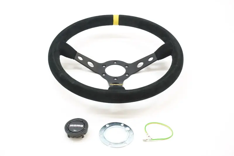 (New) 350Mm Momo Steering Wheel 1