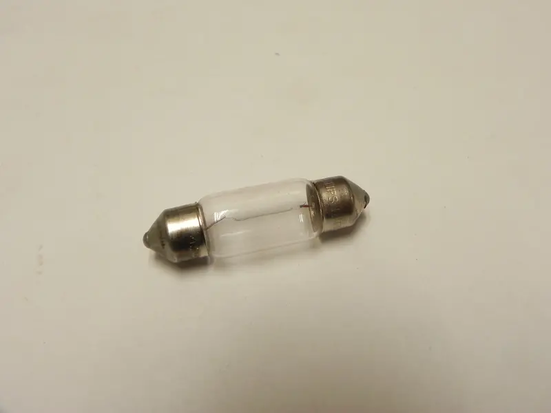 (New) 356 12 Volt 5 Watt Festoon Light Bulb - 1950-65 1