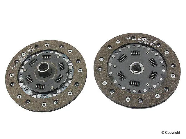 (New) 356 180Mm Clutch Plate W/ Spring Hub - 1950-63 1