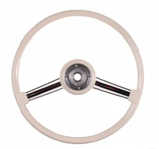 (New) 356, 356A Banjo Steering Wheel Ivory 400Mm - 1952-59 1