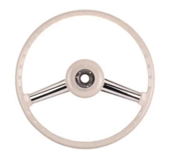 (New) 356, 356A Banjo Steering Wheel Ivory 400Mm - 1952-59 2