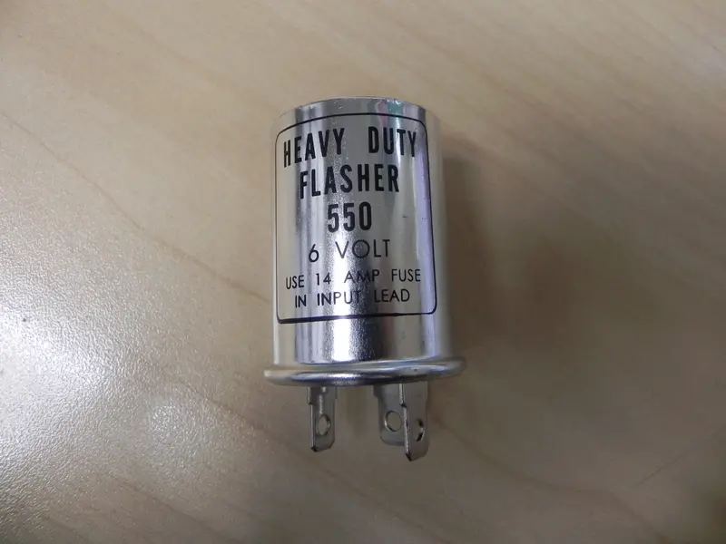 (New) 356 6V Flasher Relay - 1950-65 1