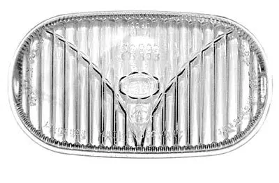 (New) 356/911/912 Hella 128 Clear Fog Light Lens - 1960-68 1