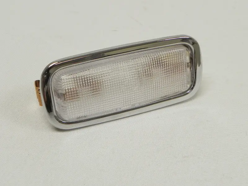 (New) 356/911/912 Interior Light W/ Chrome Bezel - 1964-78 1
