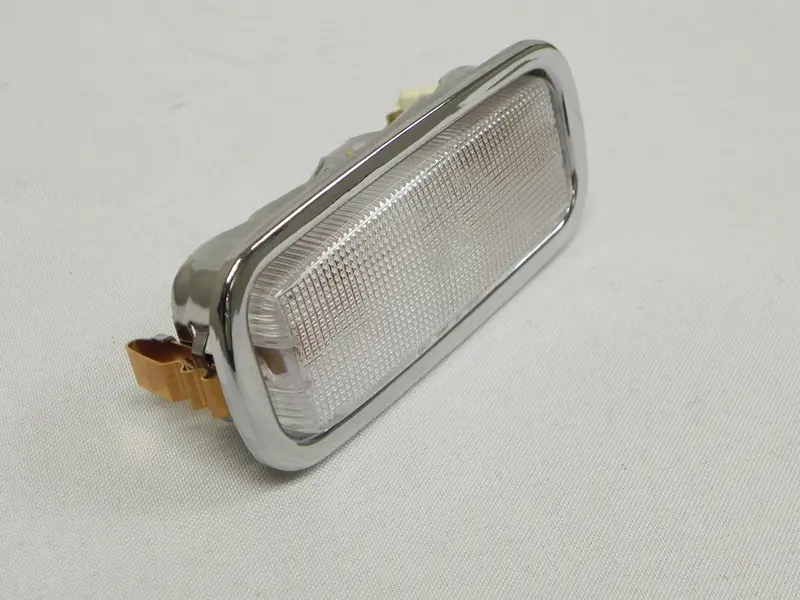 (New) 356/911/912 Interior Light W/ Chrome Bezel - 1964-78 2