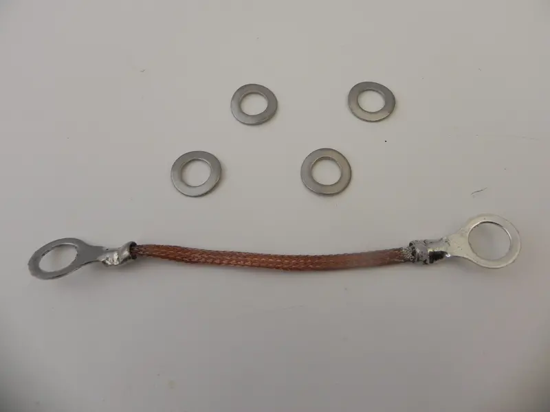 (New) 356/911/912 Steering Coupler Ground Strap - 1956-68 1