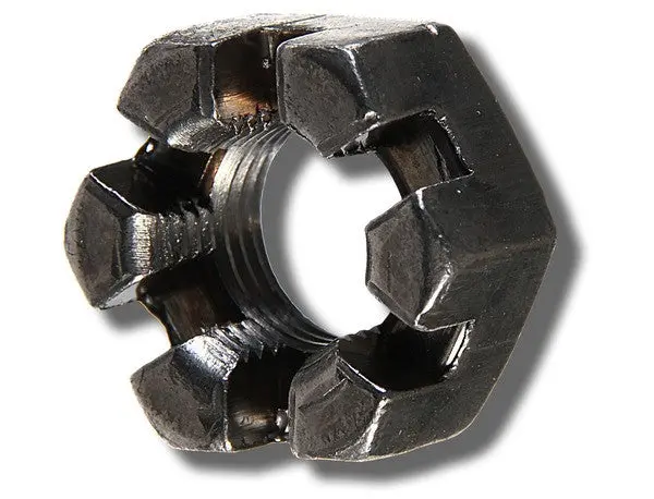 (New) 356/911/914/959 Tie Rod Castle Nut M10x1 - 1950-89 1