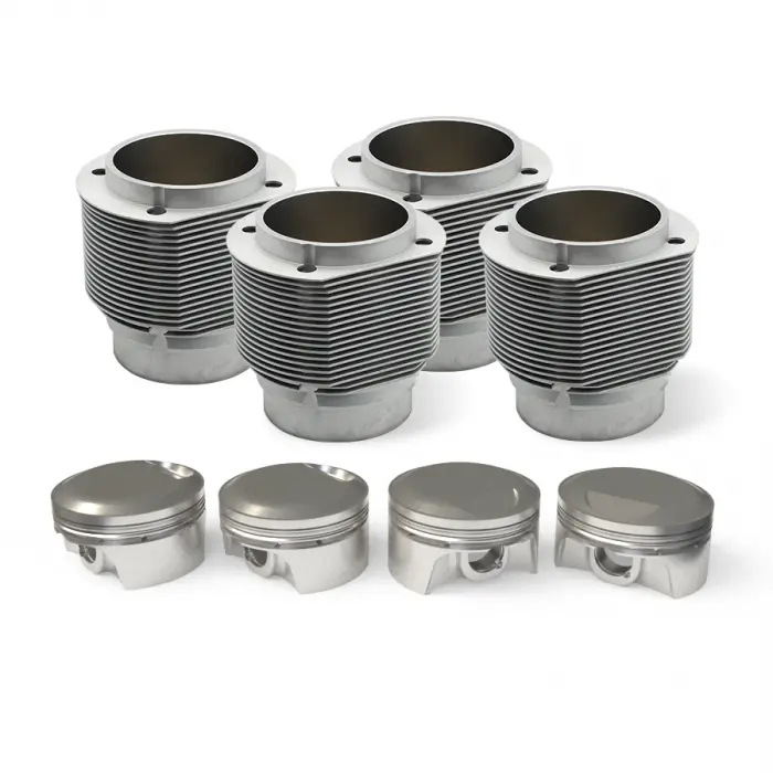 (New) 356/912 Mahle 91Mm 1925Cc Nickies Cylinder And Piston Set - 1956-69 1