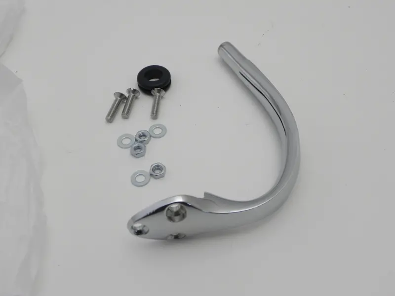 (New) 356 A/B/C Chrome Dash Grab Handle W/ Hardware - 1955-65 1