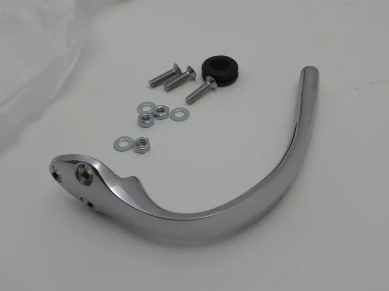(New) 356 A/B/C Chrome Dash Grab Handle W/ Hardware - 1955-65 2