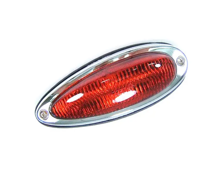 (New) 356 A/B/C Concours Right Rear Red Teardrop Taillight Assembly - 1957-65 1