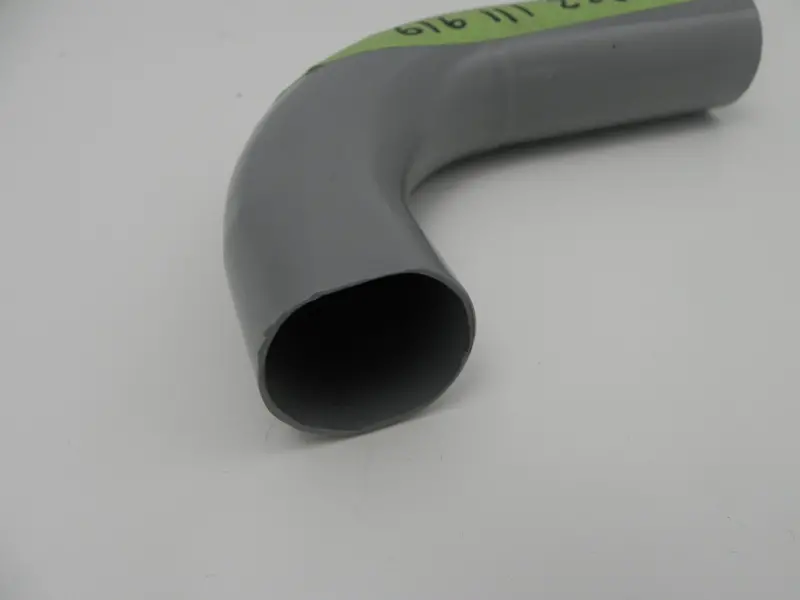 (New) 356 A/B/C Exhaust Elbow W/ Gray Powder Coating - 1950-65 2